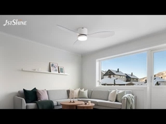 Ventilateur de plafond moderne en plastique de 48 pouces avec contrôle intelligent APP pour chambre à coucher