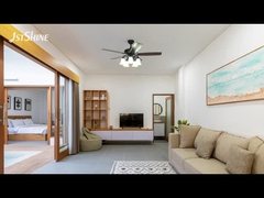 Ventilateur de plafond traditionnel décoratif avec lampe moteur CC à 6 vitesses