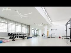 2 en 1 ventilateur de plafond industriel de grande taille avec lumière pour le commerce