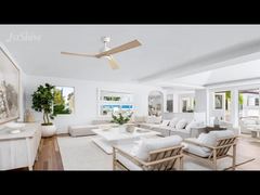 Ventilateur de plafond en bois massif