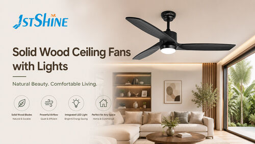 Derniers blogs de l'entreprise sur Ventilateurs de plafond en bois massif avec lumières : avantages et meilleures applications