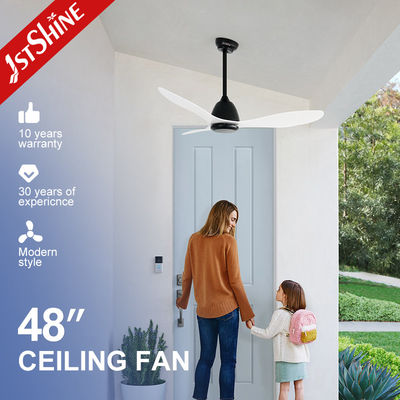 Ventilateur de plafond moderne de 48 pouces sans LED ABS