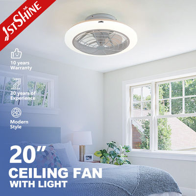 acheter Matériau du corps métallique ventilateur de plafond de petit espace de 20 pouces avec éclairage LED de 40 W et corps en plastique fabrication en ligne