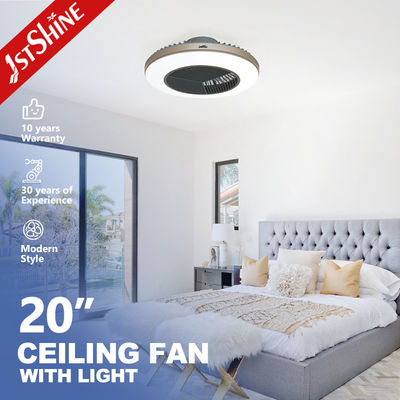 acheter Ventilateur de plafond de carrosserie de lampe en métal avec lumière LED atténuée Facile à retirer/installer fabrication en ligne