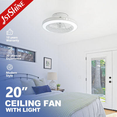 acheter Ventilateur de plafond LED silencieux à haute vitesse de 20 pouces avec contrôle intelligent et éclairage décoratif fabrication en ligne