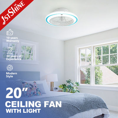 acheter Petit ventilateur de plafond LED de 20 pouces avec lumière et température de couleur 3000-6500K fabrication en ligne