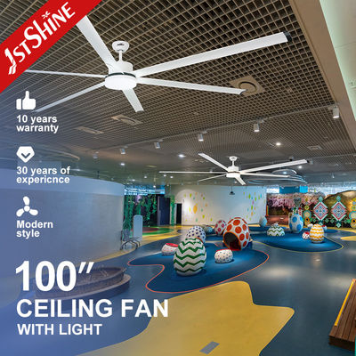 acheter Ventilateur de plafond industriel de 100 'avec ventilateur à moteur à courant continu intérieur fabrication en ligne