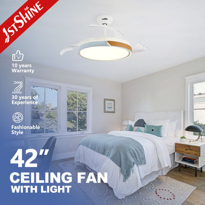 acheter Ventilateur de plafond LED intérieur de 42 pouces avec lames invisibles et commutateur de télécommande fabrication en ligne