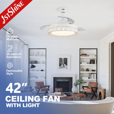 acheter Commande à distance 1stshine Minimaliste mode Ventilateur de plafond lumière avec 42 pouces lames en plastique fabrication en ligne