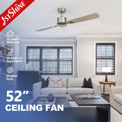 acheter Moteur de cuivre, ventilateurs de plafond modernes, 2 lames de finition en MDF avec 6 vitesses fabrication en ligne