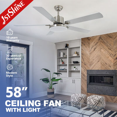 acheter Ventilateur de plafond de 58 pouces avec 5 lames en MDF et télécommande 3 couleurs fabrication en ligne