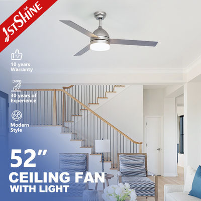acheter Commande à distance 52 pouces Ventilateurs de plafond de chambre à coucher LED avec couleurs multicolores et économie d'énergie fabrication en ligne