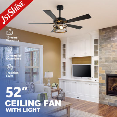 acheter Fan de plafond classique de lames des CB SAA ETL 5 avec la lumière pour le salon fabrication en ligne