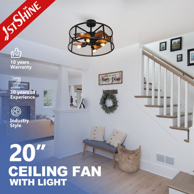 acheter Monté à la tige à commande à distance, ventilateur de plafond de 20 pouces avec lumière. fabrication en ligne