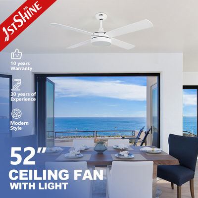acheter Lumière moderne de la fan de plafond de lame à faible bruit de 4 forces de défense principale de DCF-W986 35W LED pour la chambre à coucher fabrication en ligne
