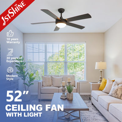 acheter Fan de plafond de 5 lames avec la fan de plafond menée moderne à distance légère du moteur à courant alternatif 3-Speed fabrication en ligne