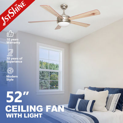acheter Matériau du corps de la lampe métallique Ventilateur de plafond de 52 pouces avec télécommande et rotation à 360 degrés fabrication en ligne