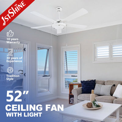 acheter Ventilateur de plafond LED en contreplaqué moderne avec 5 lames fabrication en ligne