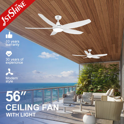 acheter 1/ 4 / 8 heures de chronométrage de lames en plastique ventilateur de plafond LED avec contrôle à distance de l'application intelligente fabrication en ligne