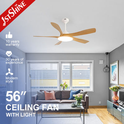 acheter Ventilateur de plafond LED à 5 lames ABS de conception moderne avec moteur silencieux et certification ROHS fabrication en ligne