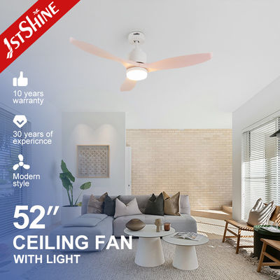 acheter Ventilateur de plafond en plastique ABS rose à profil bas avec télécommande LED fabrication en ligne