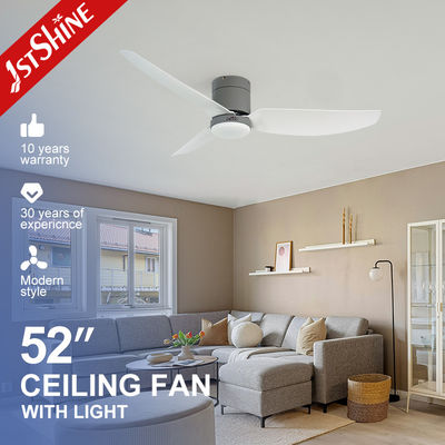 acheter Ventilateur de plafond encastré décoratif à profil bas avec lumière LED et télécommande fabrication en ligne