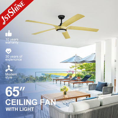 acheter Lumière LED 3 couleurs plus grande 5 lames ventilateur de plafond Lampe en plastique fabrication en ligne