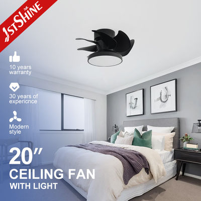 acheter Source lumineuse LED Mini ventilateur de plafond 1stshine ODM Couleur noire Économie d'espace avec des lames ABS fabrication en ligne