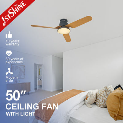 acheter Ventilateur de plafond à LED à 3 couleurs avec lames de 50 pouces et conception de montage à économie d'énergie fabrication en ligne