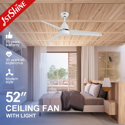 acheter Ventilateur de plafond certifié REACH de 52 pouces avec télécommande et éclairage LED en blanc fabrication en ligne