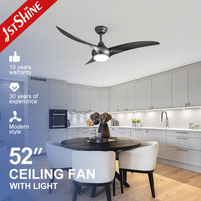 acheter Sliver lames en plastique contrôle WIFI ventilateur de plafond LED avec 2 et 4000k température de couleur fabrication en ligne