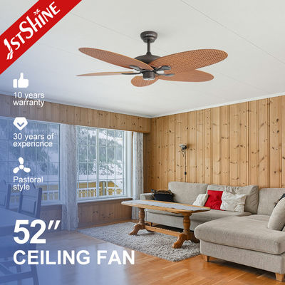 acheter Grand débit d'air, faible bruit, ventilateur de plafond à 5 lames à LED à économie d'énergie avec télécommande fabrication en ligne