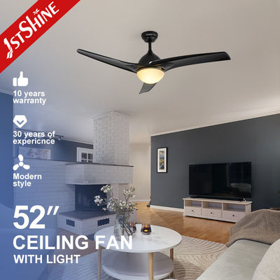 acheter Ventilateur de plafond à 6 vitesses de cuivre pur de 52 pouces à courant continu avec kit de lumière et température de couleur 3000K fabrication en ligne