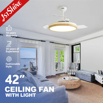 acheter Ventilateur de plafond décoratif de 42 pouces avec télécommande 3000K/4500K/6000K Température de couleur et 2- fabrication en ligne