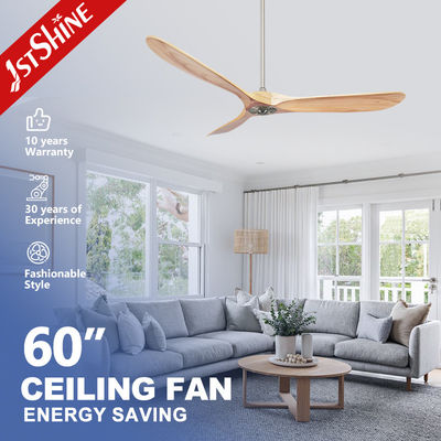 acheter Ventilateur de plafond moderne de 60 pouces avec télécommande et installation de vent naturel fabrication en ligne