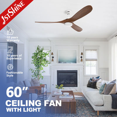 acheter Ventilateur de plafond à lame de bois avec moteur à courant continu économe en énergie fabrication en ligne