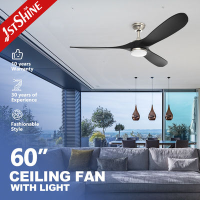 acheter Ventilateur de plafond en bois moderne 220v avec lustre lumineux pour chambre fabrication en ligne