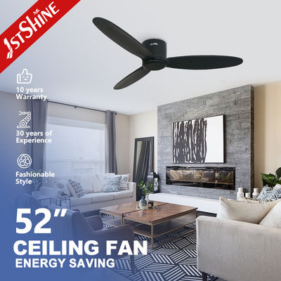 acheter Ventilateur de plafond à LED à distance à moteur silencieux avec 3 lames en bois fabrication en ligne
