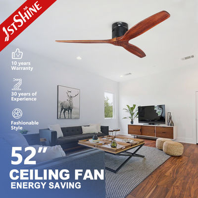 acheter Installation de plafond 1stshine Ventilateur à feuilles de bois avec 3 ventilateurs solides et télécommande fabrication en ligne