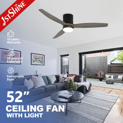 acheter Ventilateur de plafond encastré en bois massif décoratif avec éclairage LED, télécommande 6 vitesses fabrication en ligne