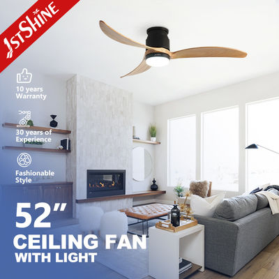 acheter Ventilateur de plafond silencieux à lames en bois avec télécommande à 6 vitesses fabrication en ligne