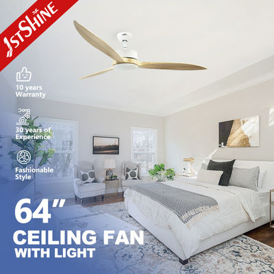 acheter Ventilateur de plafond de style moderne 1stshine avec télécommande et lames en bois massif naturel fabrication en ligne