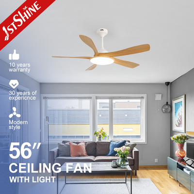 acheter 56-Inch Ceiling Fan with LED Light – DC Motor, 5 Blades, Acrylic Lampshade fabrication en ligne