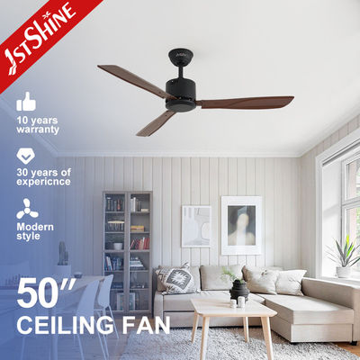 Ventilateur de plafond en fer de 50 pouces contrôlé par application avec flux d'air à fort volume et télécommande