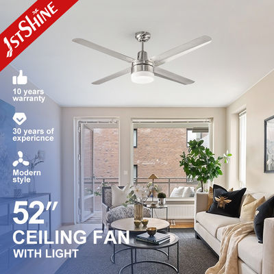 110V lames de fer ventilateur de plafond réglable 52 pouces avec moteur AC