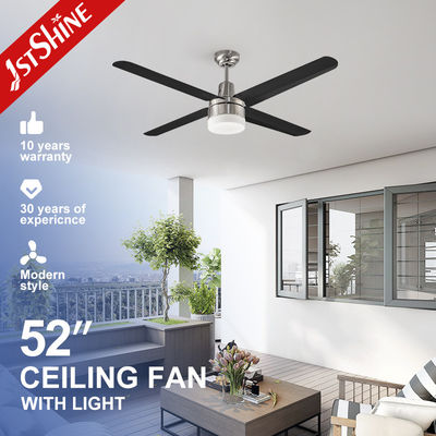 SAA 52in 110V Ventilateur de plafond LED moderne avec lames métalliques
