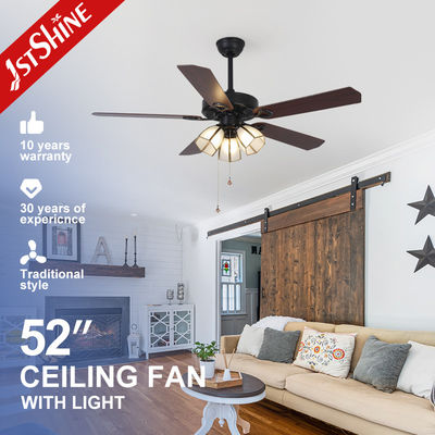 Bon prix Ventilateur de plafond à grande vitesse avec tension d'entrée lumineuse V 110-240V/50Hz-60Hz Matériau métallique en ligne