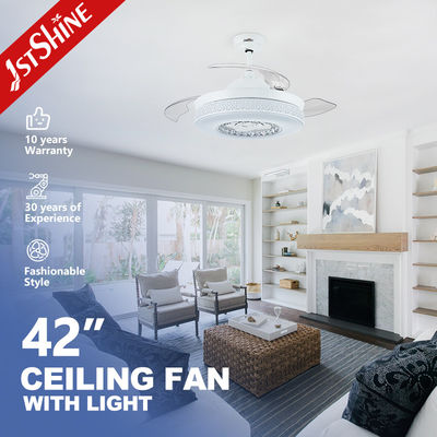 Commande à distance intérieure rétractable de ventilateur de plafond LED sans lame de 42 pouces