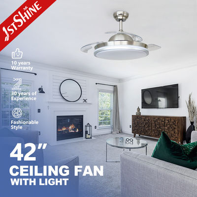 Lumière de ventilateur de plafond rétractable à 3 vitesses