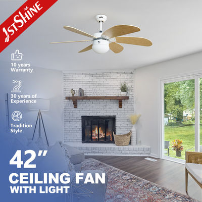 Commande à distance 3 vitesses 42 pouces ventilateur de plafond intérieur traditionnel moteur AC